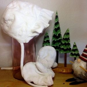 Carters Newborn Winter Bonnet and Mittens